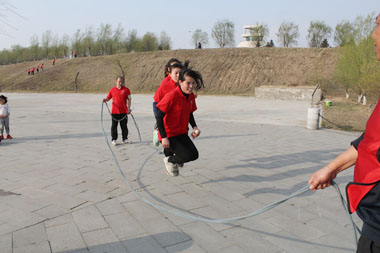  &ldquo;集體跳繩&rdquo;項(xiàng)目