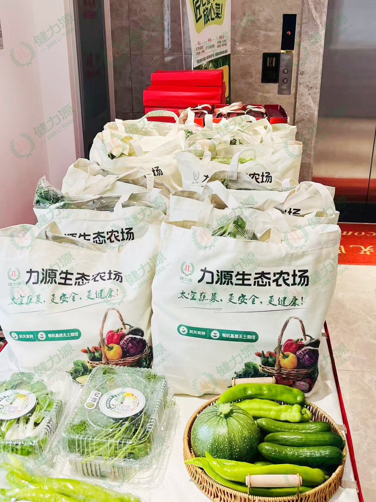 現(xiàn)場(chǎng)力源生態(tài)農(nóng)場(chǎng)的蔬菜禮包.jpg